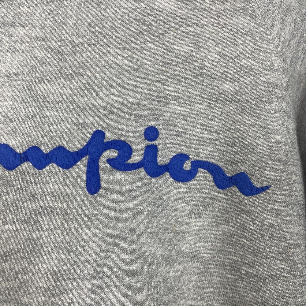 Rare 80s Vintage Champion X Fruit‎ of the Loom Tag Crewneck - Picture 3 of 6
